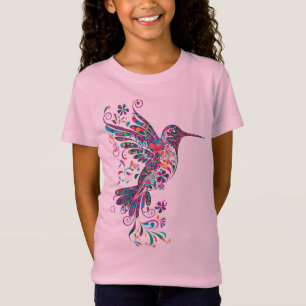 Bloemrijke Kolibrie T-shirt