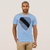 bloemrijke kuif t-shirt (Voorkant volledig)