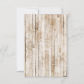 Bloemrijke Laarzen Cowboy Westers Menu Keuze Antwo Kaart (Achterkant)