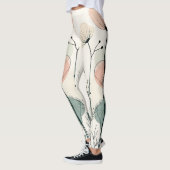 Bloemrijke Leggings - Moederdag ontwerp 1 (Links)