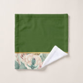 BLOEMRIJKE LENTE BLOOM GOUDEN BADKAMER HANDDOEK SE (Wasdoekje)