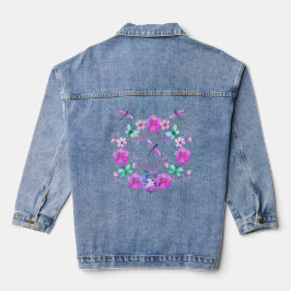 Bloemrijke Libelle Denim Jas Jacket