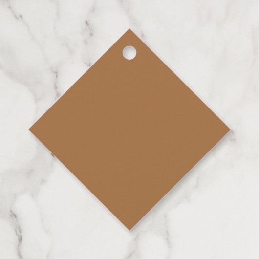 Bloemrijke Liefde Brouwt Bruine Koffie Bruidsdouch Bedankjes Labels (Achterkant)