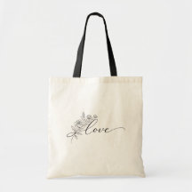 Bloemrijke liefde in elegante chic 