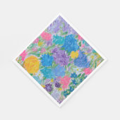 Bloemrijke Majesteit Feestservetten Servet (Hoek)