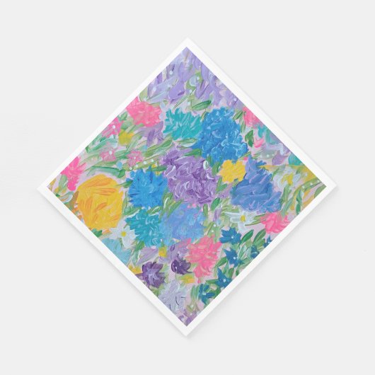 Bloemrijke Majesteit Feestservetten Servet (Hoek)