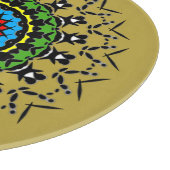 Bloemrijke Mandala Naadloos Snijplank (Hoek)