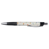 Bloemrijke Minimalistische Aangepaste Naam Elegant Pen (Bodem)