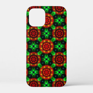 Bloemrijke moderne boho elegante abstracte patroon Case-Mate iPhone case