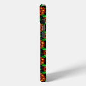 Bloemrijke moderne boho elegante abstracte patroon Case-Mate iPhone case (Achterkant / Links)
