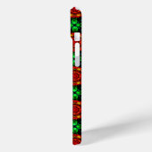 Bloemrijke moderne boho elegante abstracte patroon Case-Mate iPhone case (Achterkant / Links)