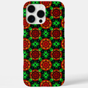 Bloemrijke moderne boho elegante abstracte patroon iPhone 16 pro max hoesje