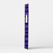 Bloemrijke moderne boho elegante abstracte patroon Case-Mate iPhone case (Achterkant / Rechts)