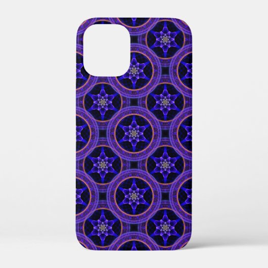Bloemrijke moderne boho elegante abstracte patroon Case-Mate iPhone case (Achterkant)