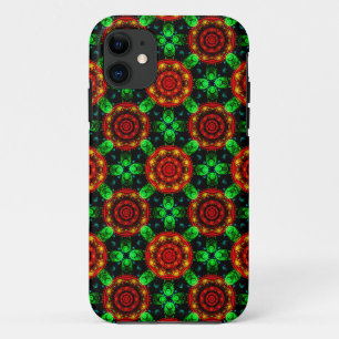Bloemrijke moderne boho elegante abstracte patroon Case-Mate iPhone case