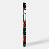 Bloemrijke moderne boho elegante abstracte patroon Case-Mate iPhone case (Achterkant / Links)