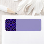 Bloemrijke moderne boho elegante abstracte patroon etiket (Insitu)