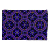 Bloemrijke moderne boho elegante abstracte patroon kussensloop (Achterkant)