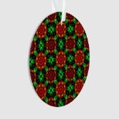Bloemrijke moderne boho elegante abstracte patroon ornament (voorkant)