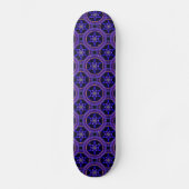 Bloemrijke moderne boho elegante abstracte patroon persoonlijk skateboard (Voorkant)