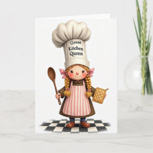 Bloemrijke Moederdag Bakker Kaart