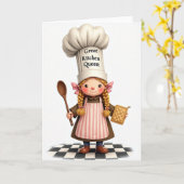 Bloemrijke Moederdag Bakker Kaart (Gele Bloem)