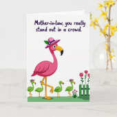 Bloemrijke Moederdag kaart (Gele Bloem)