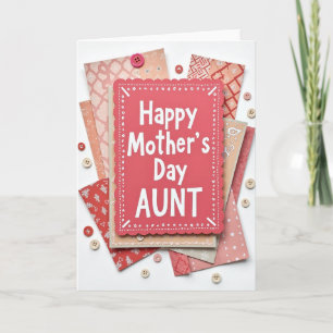 Bloemrijke Moederdag Knutselkaart Kaart