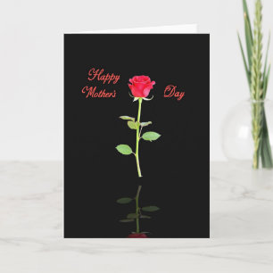 Bloemrijke Moederdag Reflectiekaart Kaart
