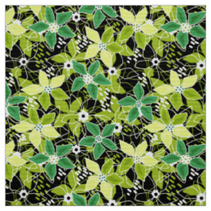 Bloemrijke multikleurige schets retro herfst stof