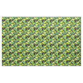 Bloemrijke multikleurige schets retro herfst stof (Yard (91,4 cm))