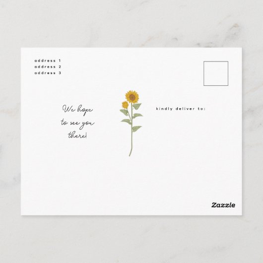 Bloemrijke Natuurlijke Liefde Groeit Boho Baby sho Briefkaart (Achterkant)