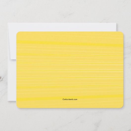 Bloemrijke notities uitnodiging (Achterkant)