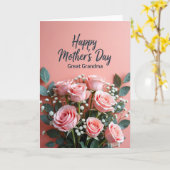 Bloemrijke Overse Oma's Kaart (Gele Bloem)