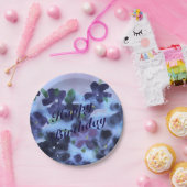 Bloemrijke papieren Borden Papieren Bordje (Feest)