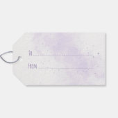 Bloemrijke Pasen Eiercadeaukaartjes Cadeaulabel (Achterkant Horizontaal)