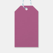Bloemrijke Pasen Konijnen Cadeaulabel (Achterkant)