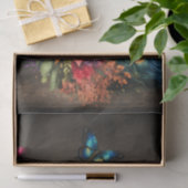 Bloemrijke Pauwen & Vlinders Decoupage Tissuepapier (Geschenk)