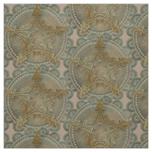 Bloemrijke Pentacle Pagan Wiccan Stof