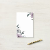 Bloemrijke rand grote Post It-notities Post-it® Notes (Op bureau)