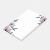 Bloemrijke rand grote Post It-notities Post-it® Notes (Schuin)