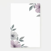 Bloemrijke rand grote Post It-notities Post-it® Notes (Voorkant)