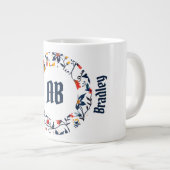 Bloemrijke Ring Jumbo Mok (Voorkant rechts)