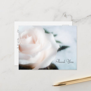 Bloemrijke rouwkaarten met dankbetuiging briefkaart