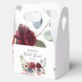 Bloemrijke Rustieke Blush Bruiloft Feest Bedankdoosjes (Geopend)