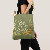 Bloemrijke Stille - Boodschappentas Tote Bag (Dichtbij)