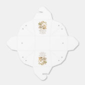 Bloemrijke Theepot Tijd voor Thee Bruidsfeest  Bedankdoosjes (Uitgevouwen)