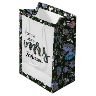 Bloemrijke Toekomst Mrs. Bruidsfeest Medium Cadeauzakje