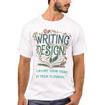 Bloemrijke typografie Schrijven & Creatief Notitie