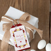 Bloemrijke unieke elegante bruiloft gunst Gift Lab Cadeaulabel